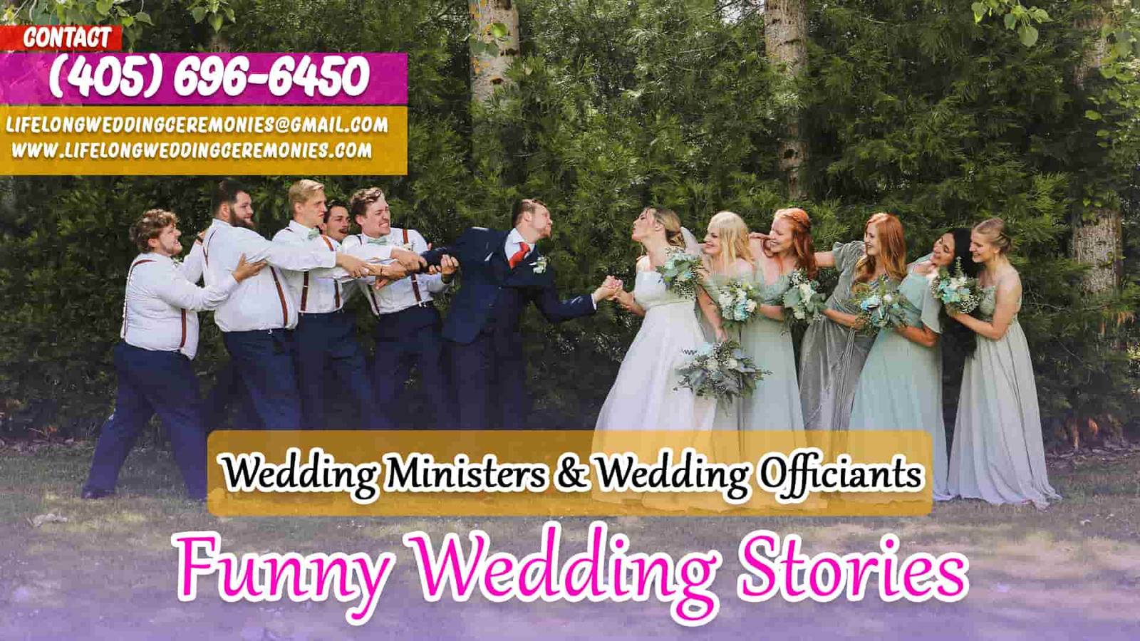 Hilarious Wedding Stories from Local Ordained Ministers