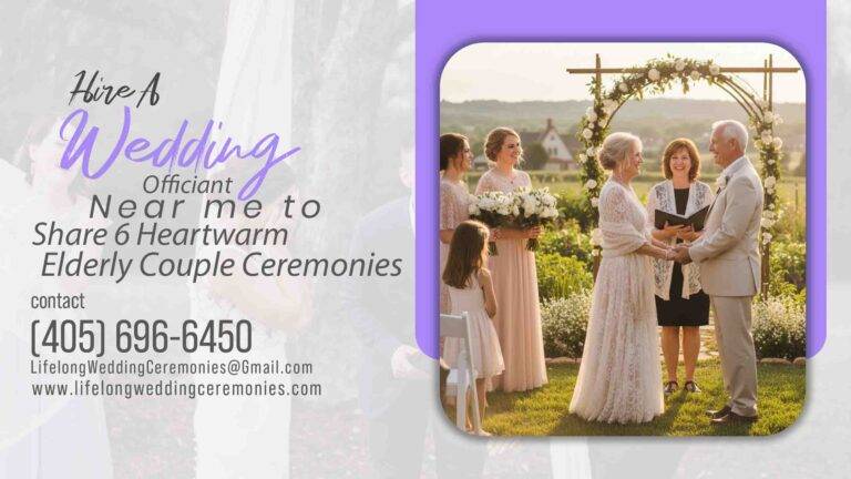 6 Heartwarming Elderly Couple Ceremonies