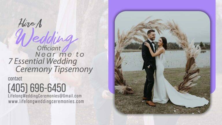 Wedding Pastor in Oklahoma Reveals 7 Essential Wedding Ceremony