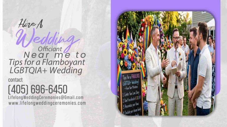 Flamboyant LGBTQIA+ Wedding