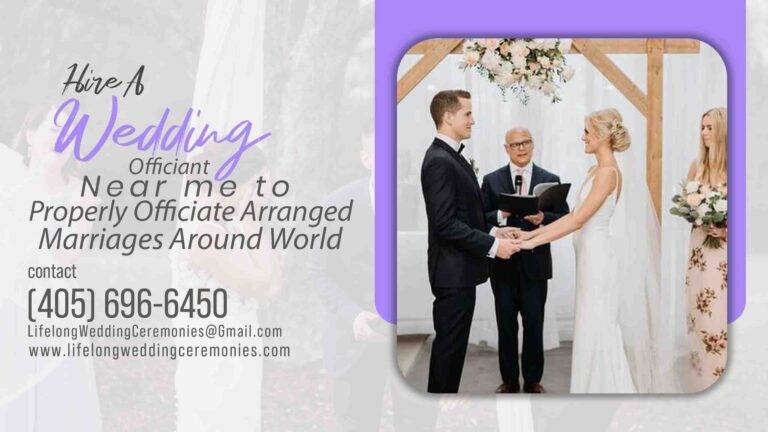 Properly Officiate Arranged Marriages