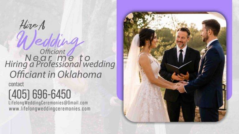Professional wedding Officiant in Oklahoma