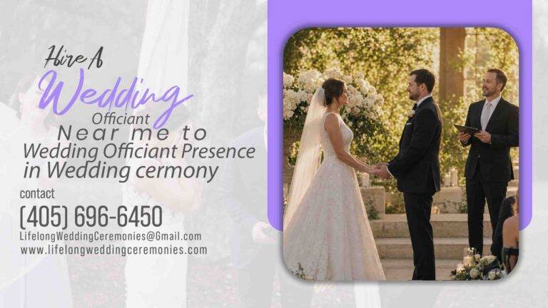wedding officant presence