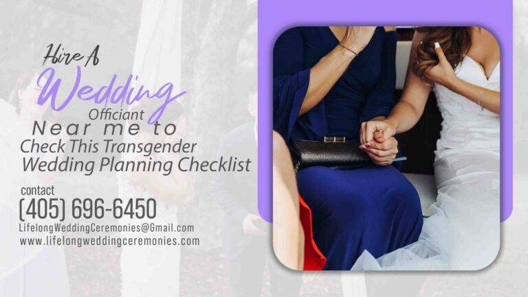 Transgender Wedding Planning Checklist