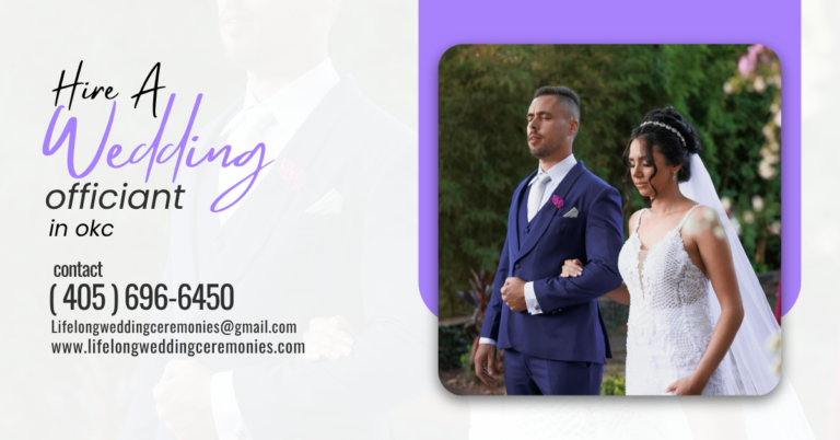Wedding officiant in okc