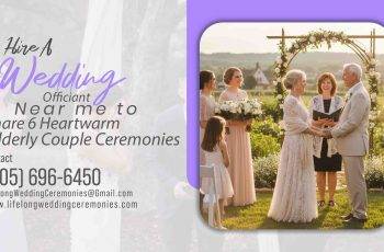 6 Heartwarming Elderly Couple Ceremonies