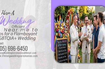 Flamboyant LGBTQIA+ Wedding