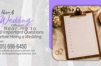 Important Questions Before hiring wedding officiant