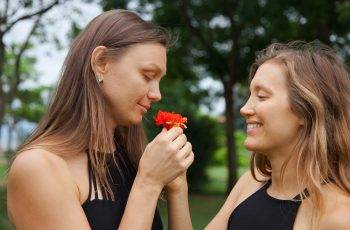 LGBTQIA wedding back