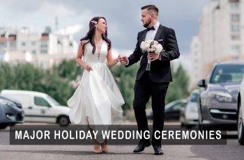 Major Holiday Wedding Ceremonies