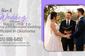 Professional wedding Officiant in Oklahoma