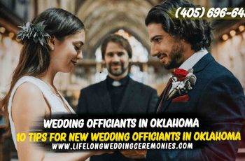 Tips for new wedding officant