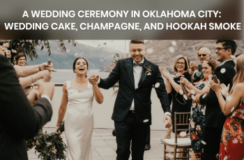 Wedding Cake, Champagne, and Hookah Smoke
